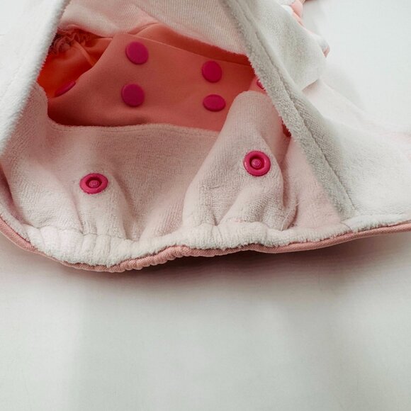 DC Comics Heroes Snap In One Cloth Diaper w/Cape Supergirl Adjustable - Picture 16 of 16